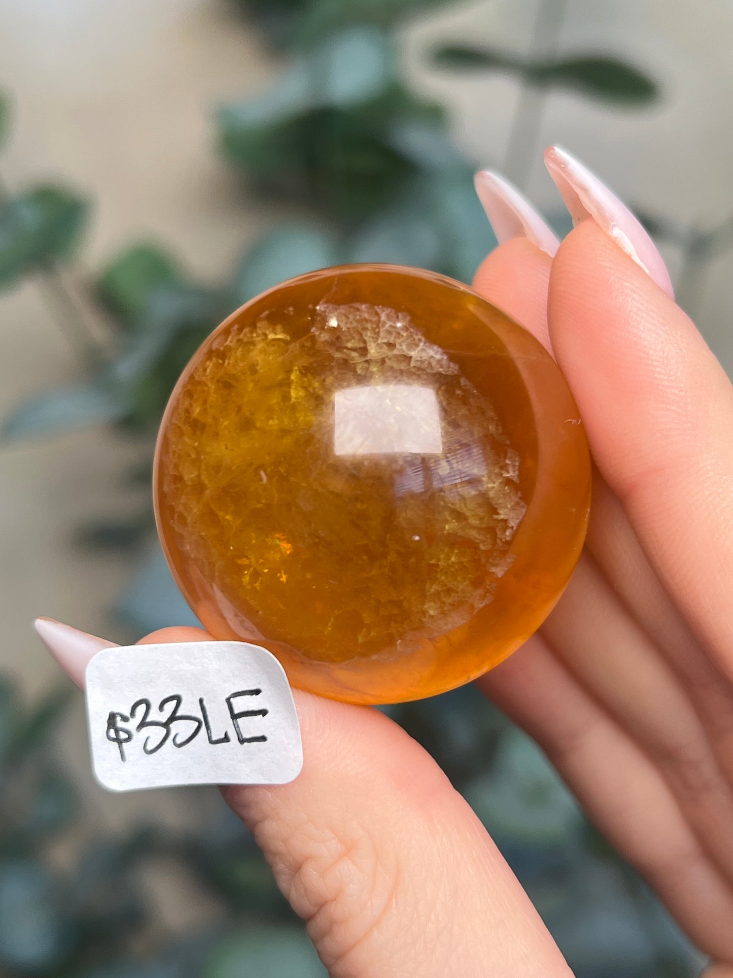 Golden Fluorite with Mica Spheres (30-33, 6 options)
